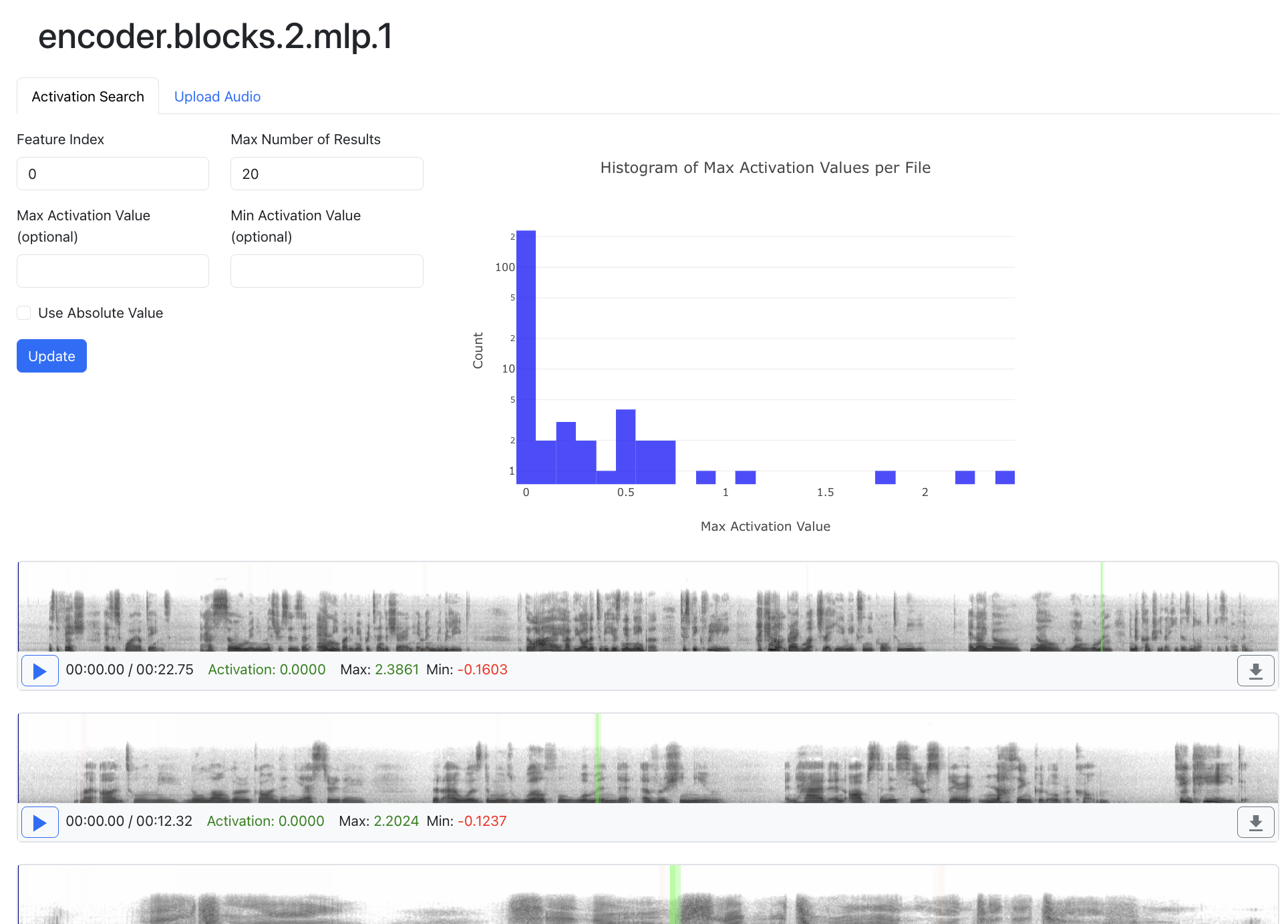 a screenshot of the FREUD GUI